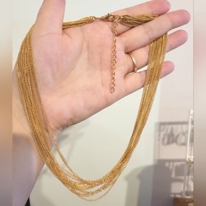 Short Gold Necklace